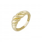 Anillo Twisted Thick Oro 14K