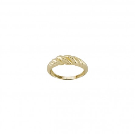 14K Gold Twisted Ring