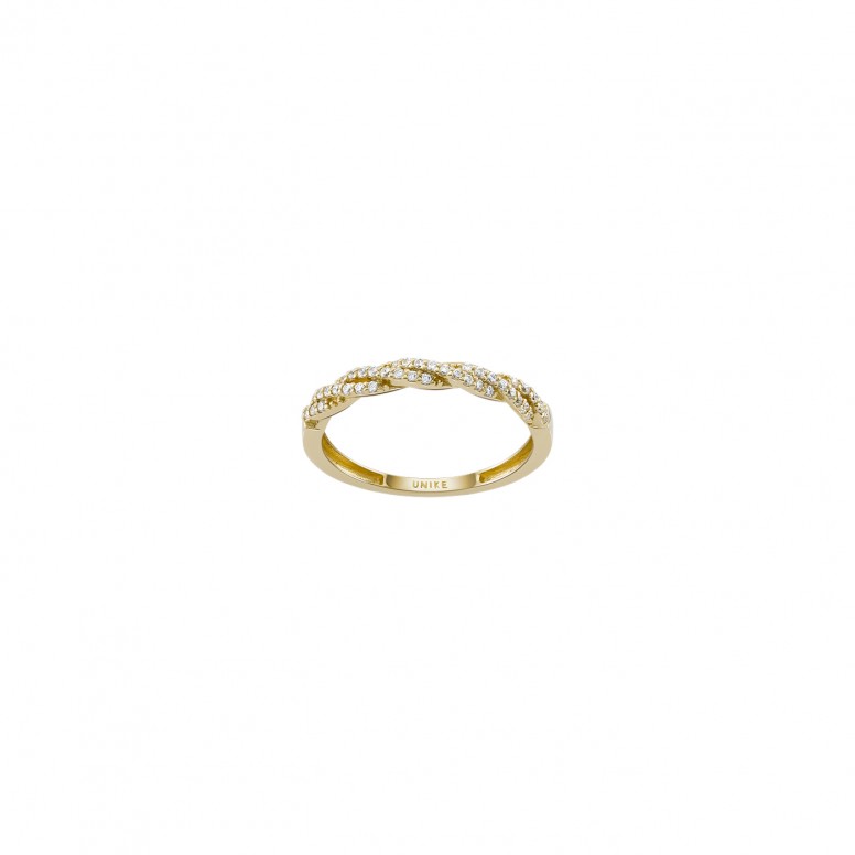 Anillo 1/2 Memory III Oro 14K