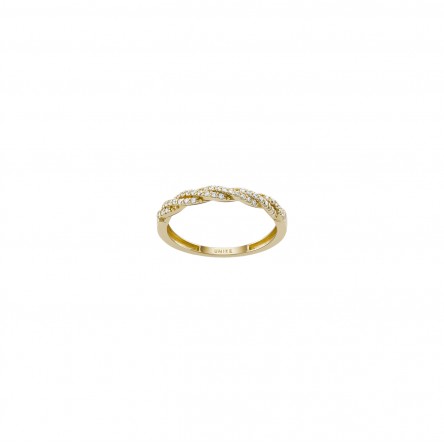 14K Gold 1/2 Memory III Ring