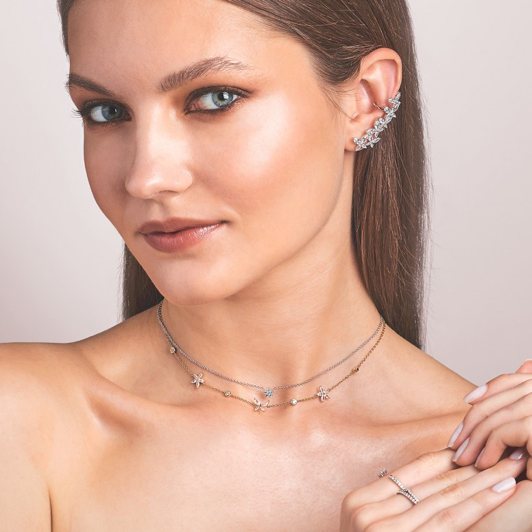 Collar Mix & Match Navete Flowers & Butterfly Necklace