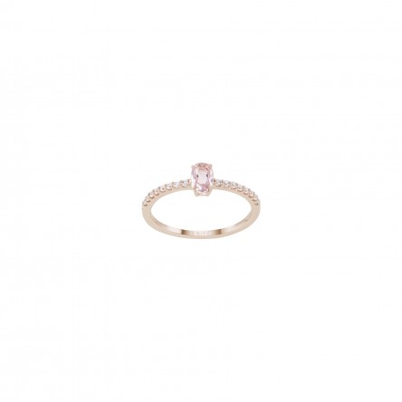 Love In Rose Solitaire Ring