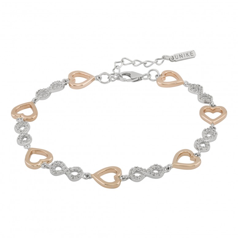 Love In Rose Hearts Bracelet