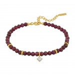 Pulsera Fun W24 Red Beads