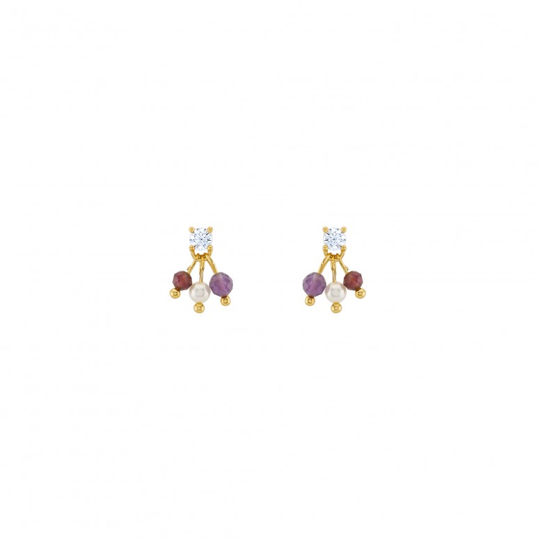 Pendientes Fun W24 Multiple Beads