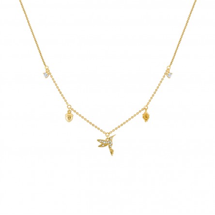 Fun Bird Elements Necklace