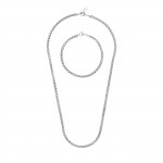 Serenity Mate Steel Necklace