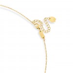 Butterfly Crystal Gold Necklace