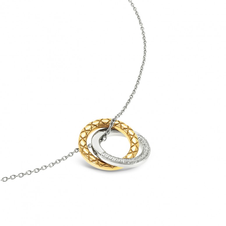 Collar Delightful Circle Bicolor