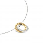 Collar Delightful Circle Bicolor