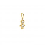 Charm Energy Boy Crystal Gold