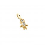 Charm Energy Boy Crystal Gold