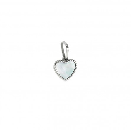 Energy Pure Heart Silver Charm