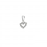 Energy Heartbloom Silver Charm