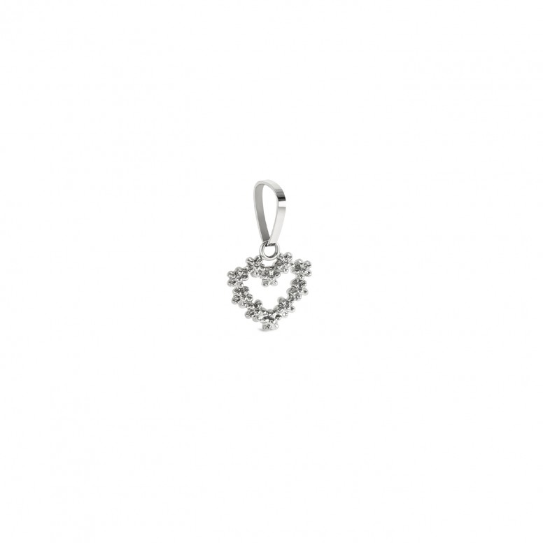 Charm Energy Heartbloom Silver