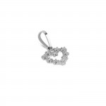 Charm Energy Heartbloom Silver