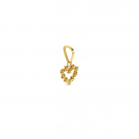 Energy Heartbloom Gold Charm