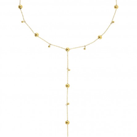 Infinity Endless Gold Necklace