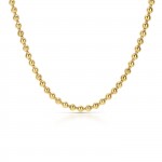 Collar Infinity Beads Gold