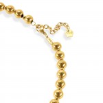 Collar Infinity Beads Gold