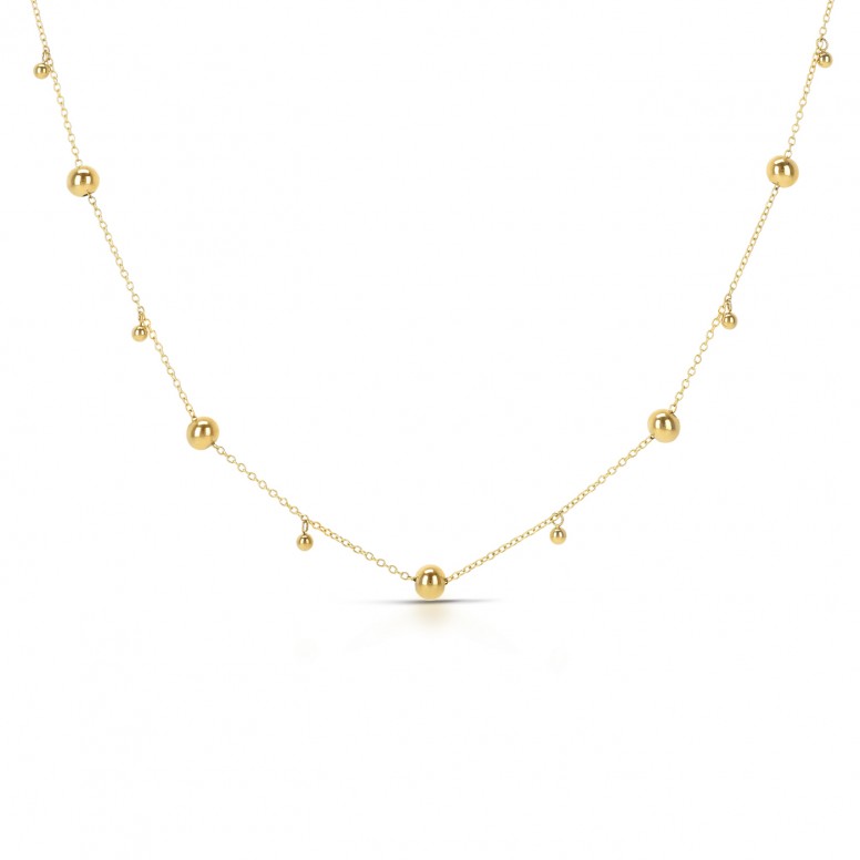 Infinity Petite Gold Necklace