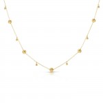 Infinity Petite Gold Necklace