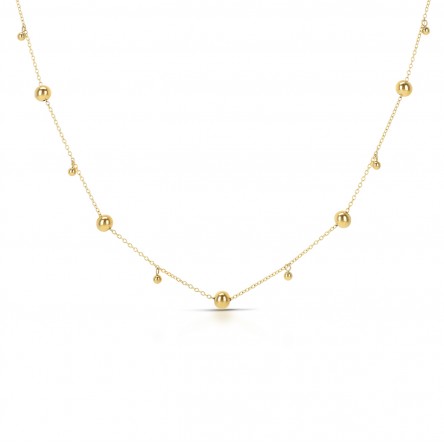 Infinity Petite Gold Necklace