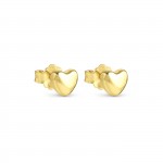 Pendientes Armonica Corazn Dorado