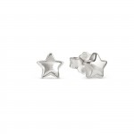 Pendientes Armonica Estrella Plateada