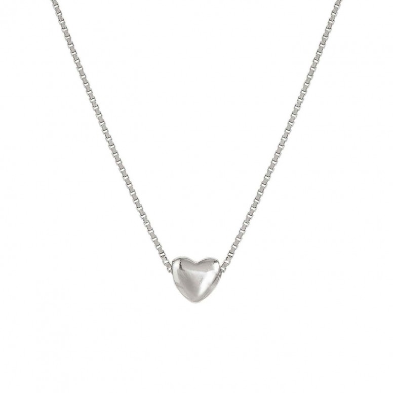 Armonica Silver Heart Necklace