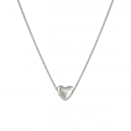 Armonica Silver Heart Necklace