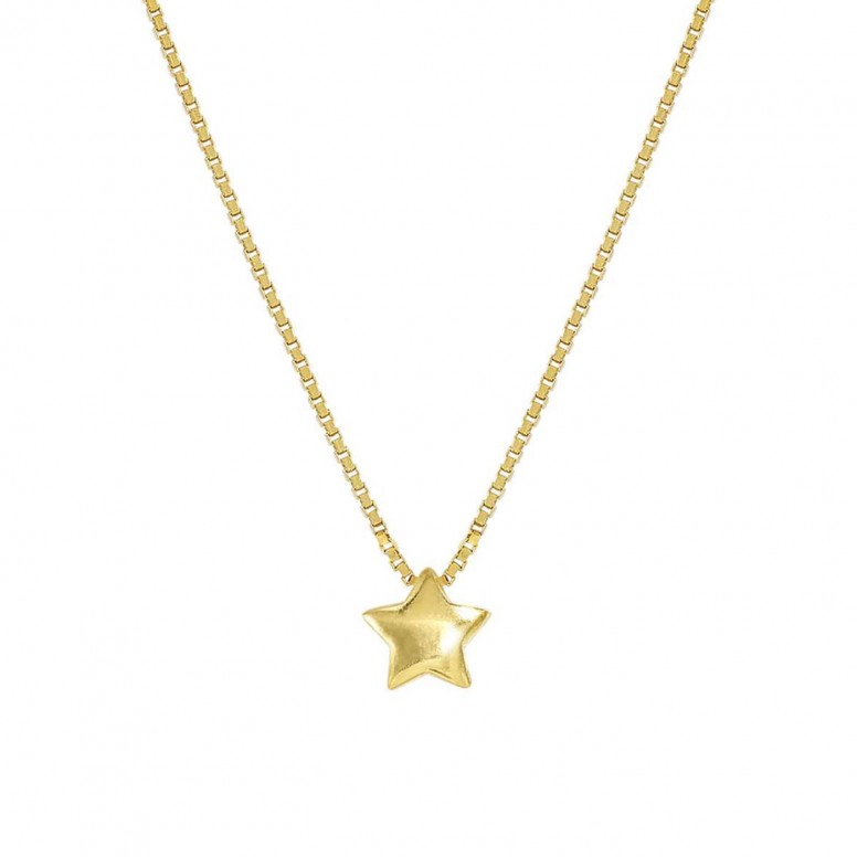 Armonica Gold Star Necklace