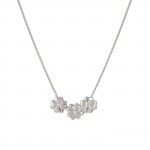 Armonica Silver Clovers Necklace