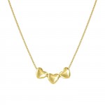 Armonica Gold Hearts Necklace