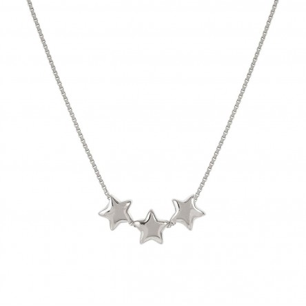 Armonica Silver Stars Necklace