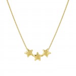 Armonica Gold Stars Necklace