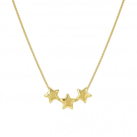 Armonica Gold Stars Necklace