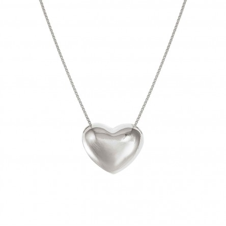 Armonica Silver Heart Necklace