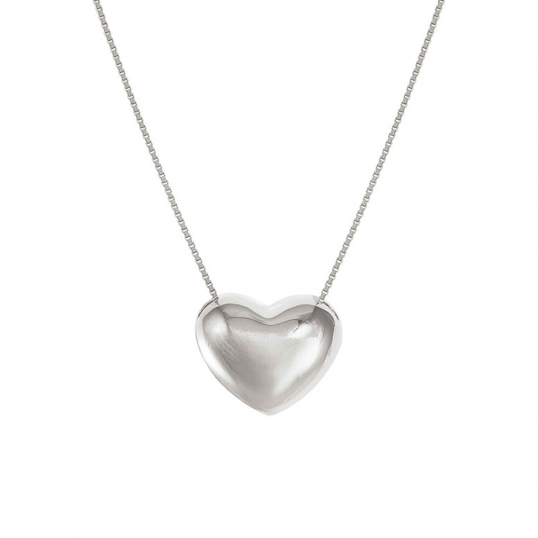 Armonica Silver Heart Necklace