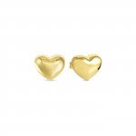 Armonica Gold Heart Earrings