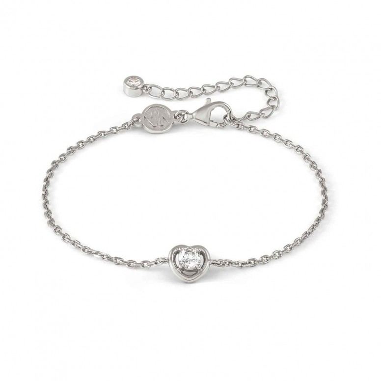 Pulsera Cosmic Love Corazn Plateado