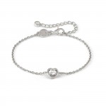 Cosmic Love Silver Heart Bracelet