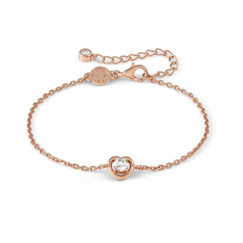 Pulseira Cosmic Love Corao Rose Gold