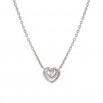 Collar Cosmic Love Corazn Plateado