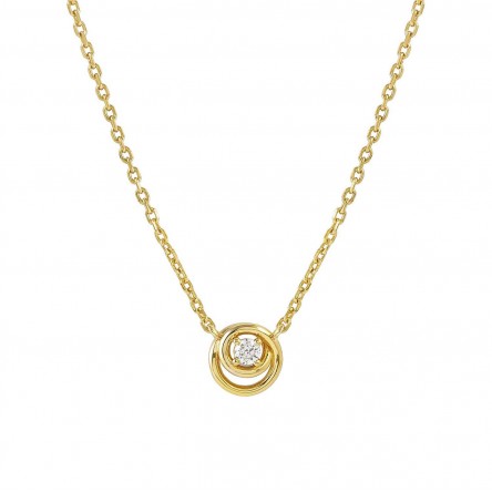 Cosmic Love Gold Necklace