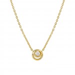 Cosmic Love Gold Necklace