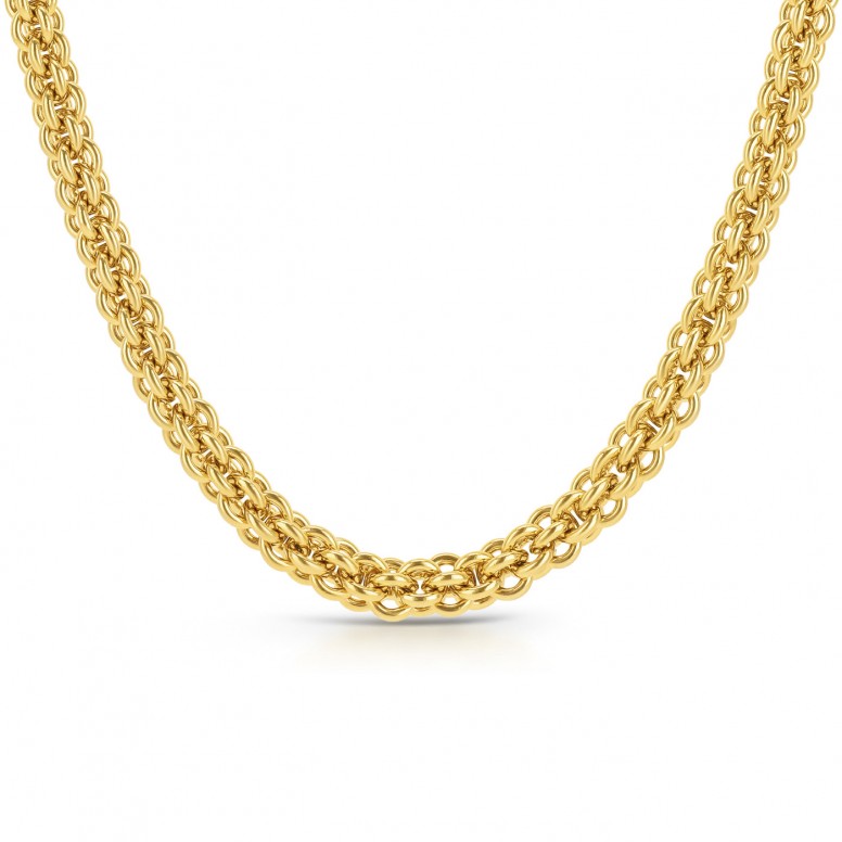 Colar Neckmess Beauty Gold