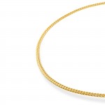 Energy Master Twisted Duo Gold Necklace