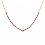 Fun W24 Red Beads Necklace