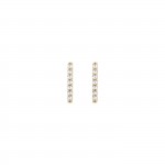 Line Earring 14K Gold